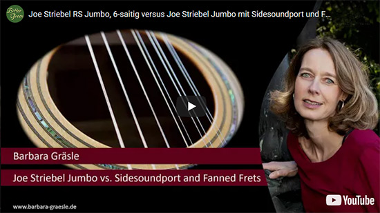 Barbara Graesle - Joe Striebel Jumbo vs. Sidesoundport and Fanned Frets